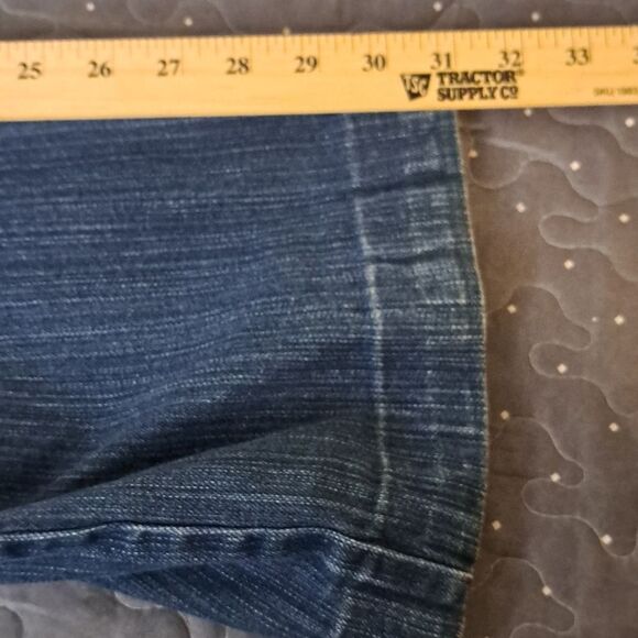 Denim & Co Women's Trouser Blue Jeans 10 tall - Picture 5 of 8
